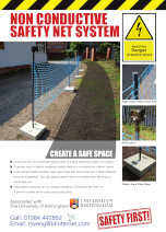 'Non Conductive Safety Net System'